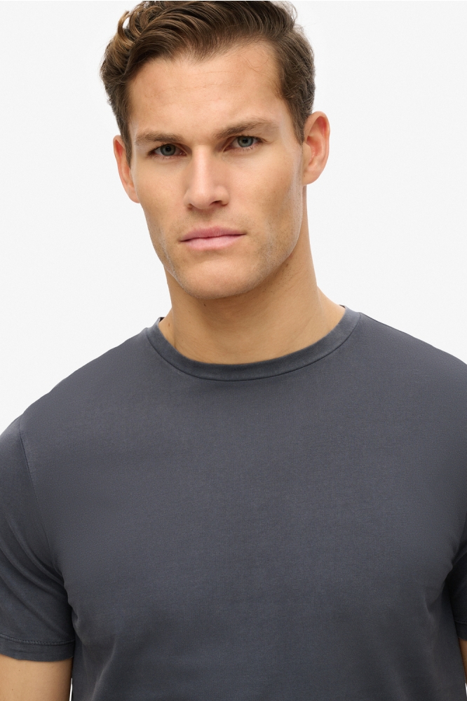 CLASSIC ESSENTIAL TEE M1012140A WASHED ECLIPSE NAVY 
